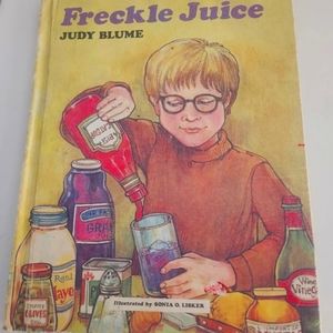 Judy Blume Freckle Juice Hardback 1971